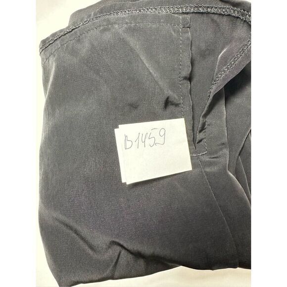 High Performance Men’s Long Sleeve Shirt Black Buttoned Sz XL Stand Collar*Notes - Picture 11 of 11